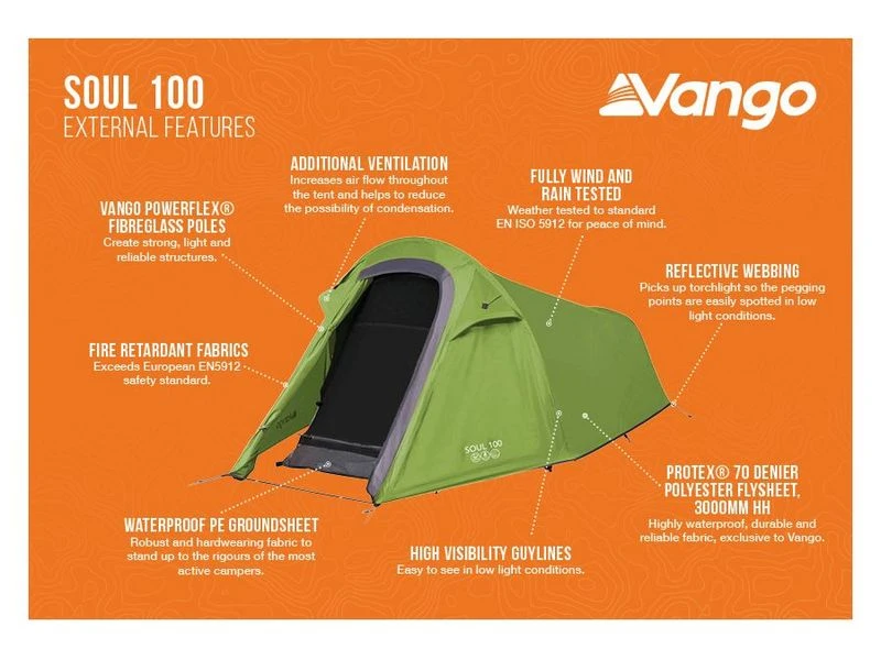 Vango Experience Tent Soul 100 5 Vango Experience Tent Soul 100 - Afbeelding 3