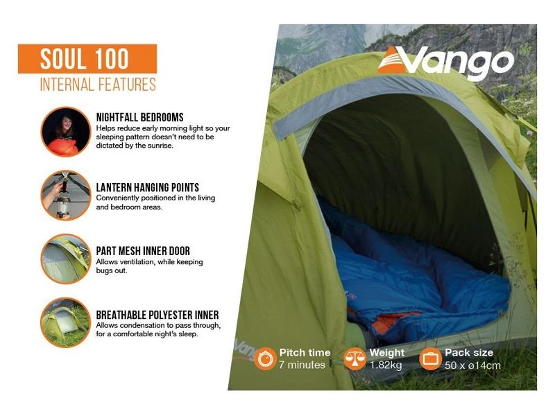 Vango Experience Tent Soul 100 6 Vango Experience Tent Soul 100 - Afbeelding 4
