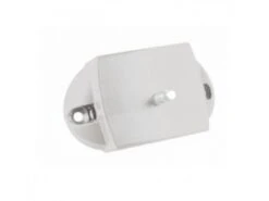 Fjord Outdoor Drukknopslot Spanjolet Tweezijdig Bedienbaar Wit