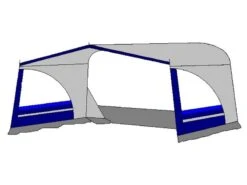Te Velde Luifel Regenboog 240 Cm Blauw -Buitenkampeer Winkel 2 1 tevelde luifel regenboog rechts blauw 1
