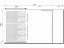 Eurotrail Familie Tent Tampa Katoen-polyester Alu Stokken -Buitenkampeer Winkel 22 5 eurotrail familie tent tampa katoen polyester alu stokken ette0887 2704
