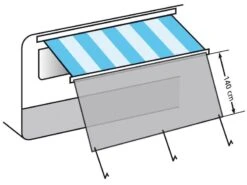 Eurotrail Sunblocker 350 X 140 Cm -Buitenkampeer Winkel 24 3 eurotrail sunblocker 350 x 140 cm etct0025