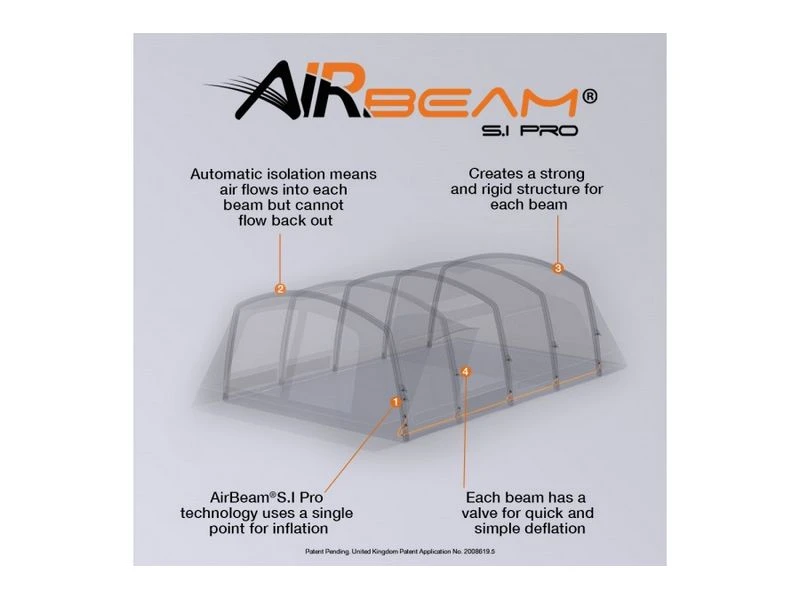 Vango Opblaasbare Tent Anantara IV Air TC 450XL 8 Vango Opblaasbare Tent Anantara IV Air TC 450XL - Afbeelding 6