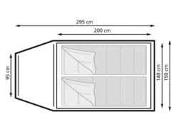 Eurotrail Koepeltent Ontario 2 Katoen-polyester 5 Eurotrail Koepeltent Ontario 2 Katoen-polyester -Buitenkampeer Winkel 26 1 eurotrail koepeltent ontario 2 btc ette0851 1