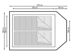 Eurotrail Koepeltent Utah 2 Katoen-polyester -Buitenkampeer Winkel 29 2 eurotrail koepeltent utah 2 btc ette0504