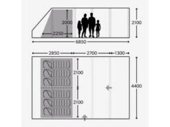 Dometic Opblaasbare Familie Tent Ftt Rarotonga 601 Tc -Buitenkampeer Winkel 3 2 dometic opblaasbare familie tent ftt rarotonga 601 tc 9120001461