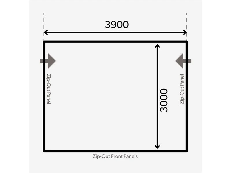 Kampa Dometic Opblaasbare Voortent Grande Air All-season 390 M 4 Kampa Dometic Opblaasbare Voortent Grande Air All-season 390 M - Afbeelding 2