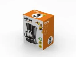 Tristar Koffiezetapparaat 0,6 Liter 550 Watt Zwart -Buitenkampeer Winkel 41 5 tristar koffiezetapparaat 06 liter 550 watt zwart cm 1233 5
