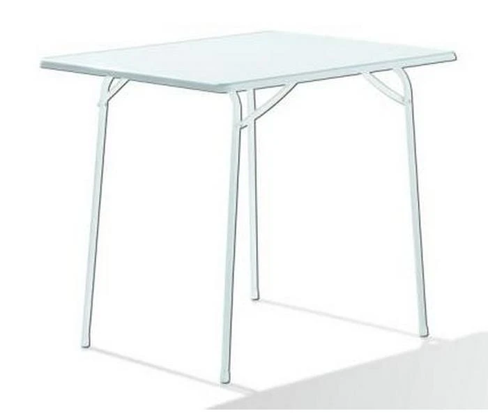 Sieger (camping) Tafel 80 X 60 Cm Wit.