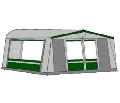 Te Velde Voortent De Vaart Lux 310 Cm. Groen